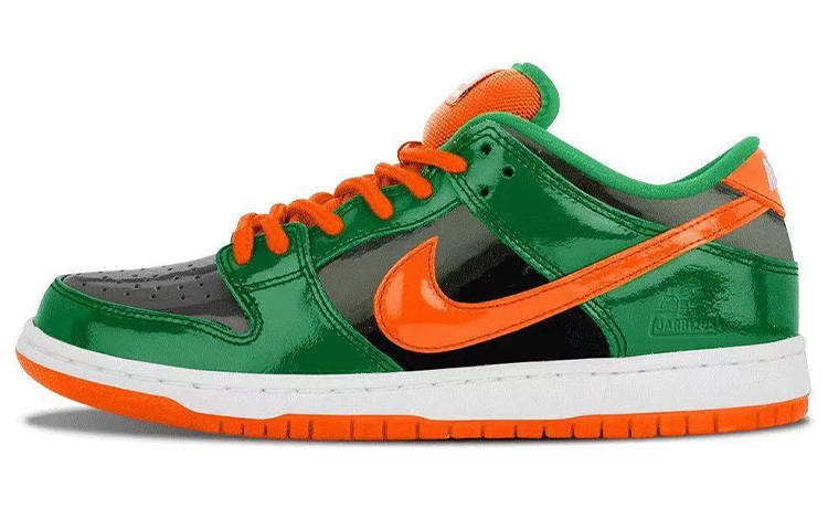 Nike Jarritos x Nike Dunk SB Dunk Low Comfortable Slip Resistant Abrasion Resistant Low top Skateboard Shoes Men's Green
