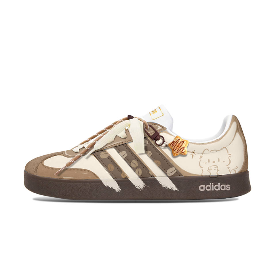 Adidas Neo VL Court 2.0 Da Vinci, Coffee Slip Resistant Abrasion Resistant Slip Resistant Abrasion Resistant Low top