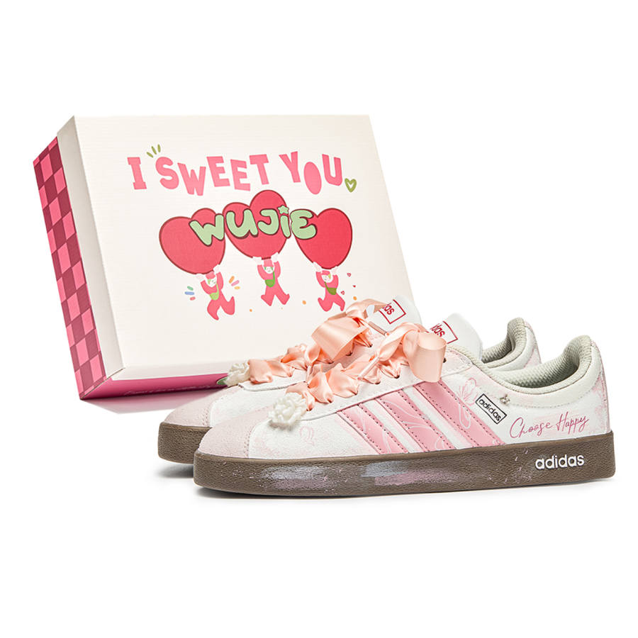 Adidas Neo VL Court 2.0 Lifestyle Wujie, Box, Butterfly Attraction Slip Resistant Slip Resistant Low top
