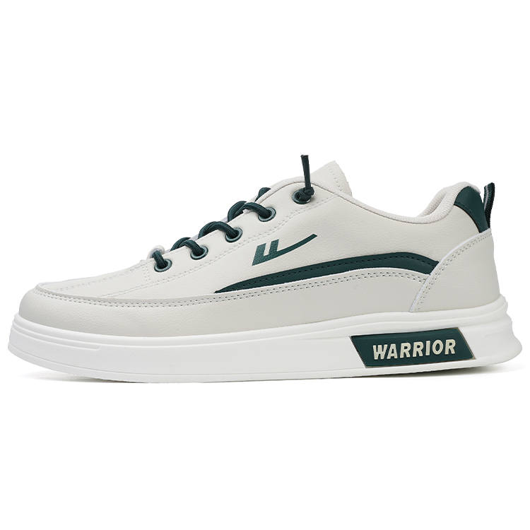 WARRIOR WARRIOR Low top Skateboard Shoes Men's Beige Green