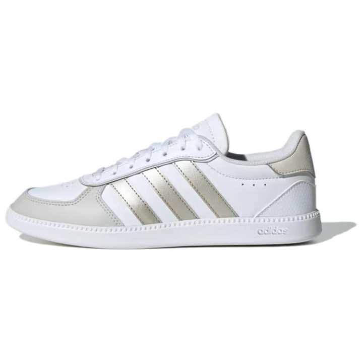 Adidas Adidas BREAKNET SLEEK Slip Resistant Abrasion Resistant Low top Skateboard Shoes Women's White