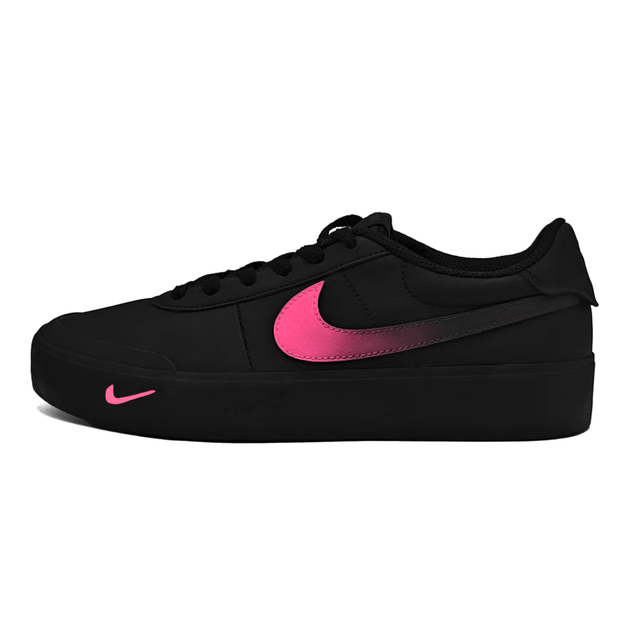 Nike Nike Court Shot Pink Crystal Slip Resistant Lightweight Non slip Lightweight Low top Skateboard Shoes Unisex