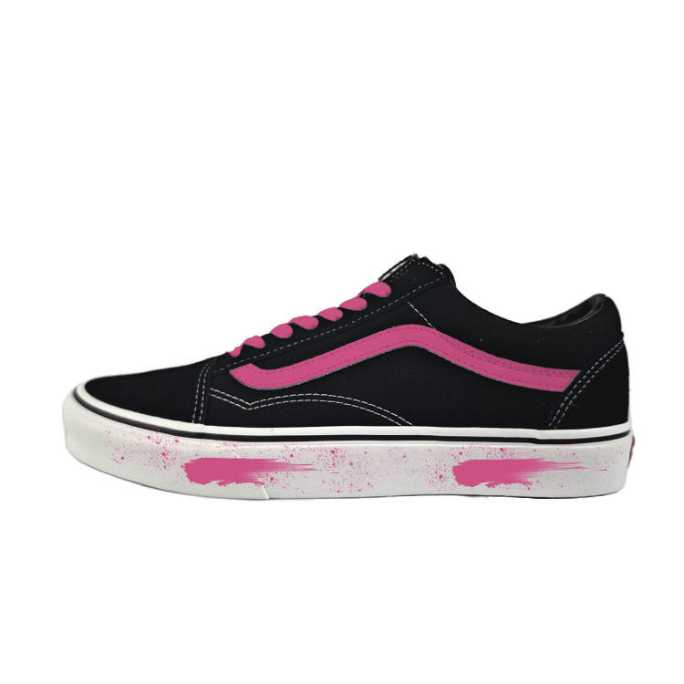 Vans Old Skool Suede Abrasion Resistant Low top Skateboard Shoes Unisex Black