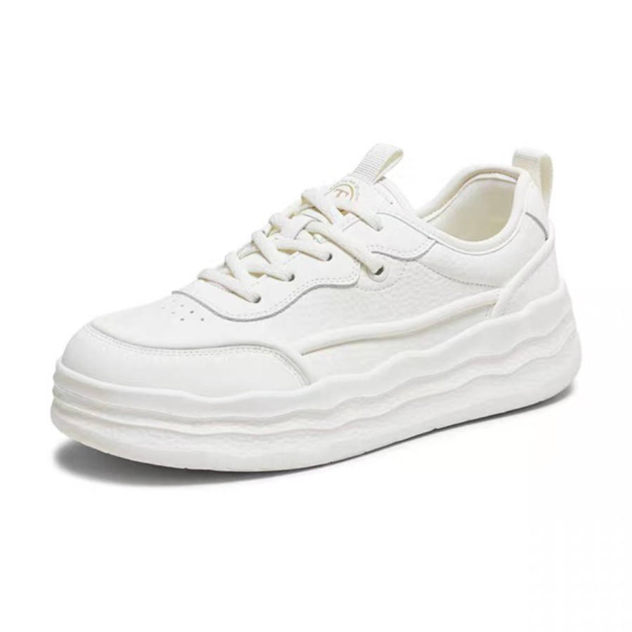DINGGU Abrasion Resistant Cushioning Low top Skateboard Shoes Women's White