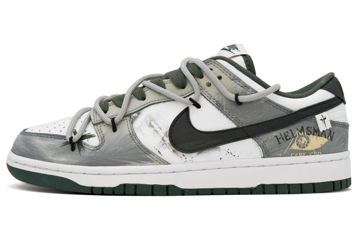 Nike Nike Dunk Leather Low top Skateboard Shoes Unisex Jasper