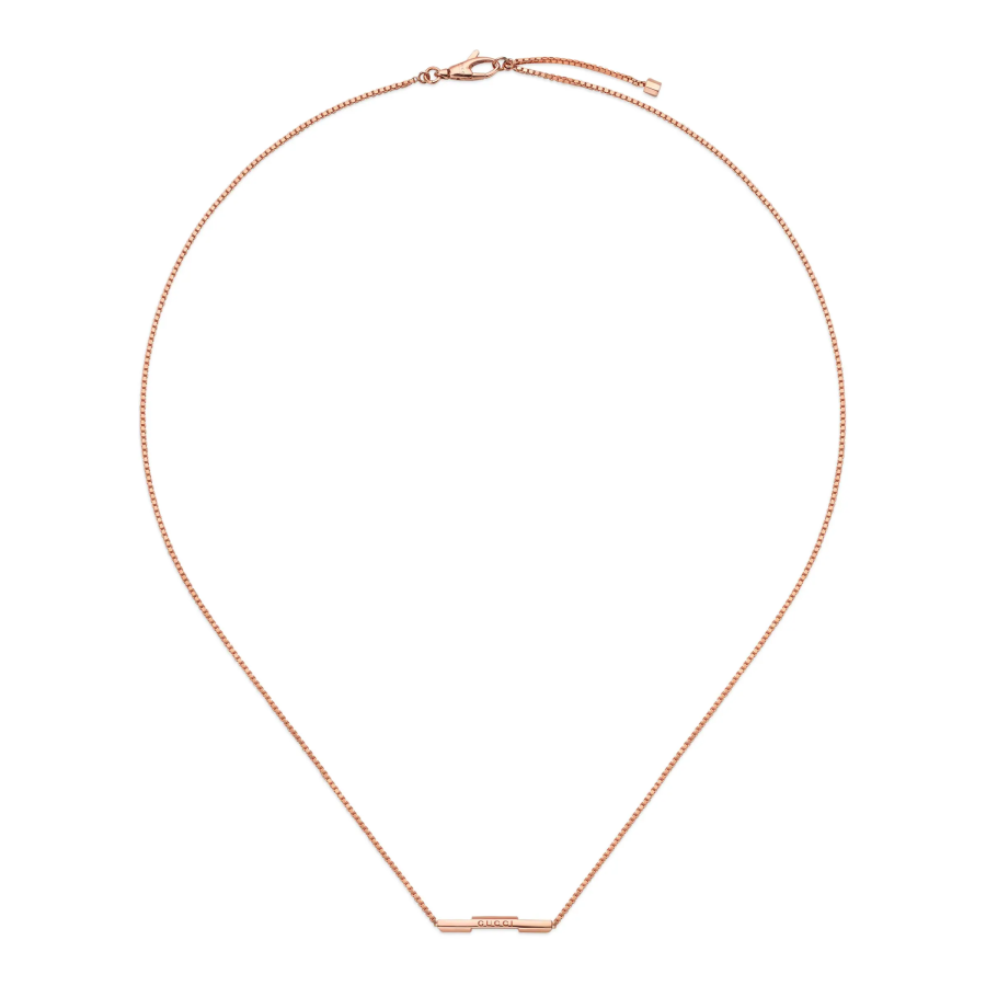 Gucci Link to Love 18k necklace