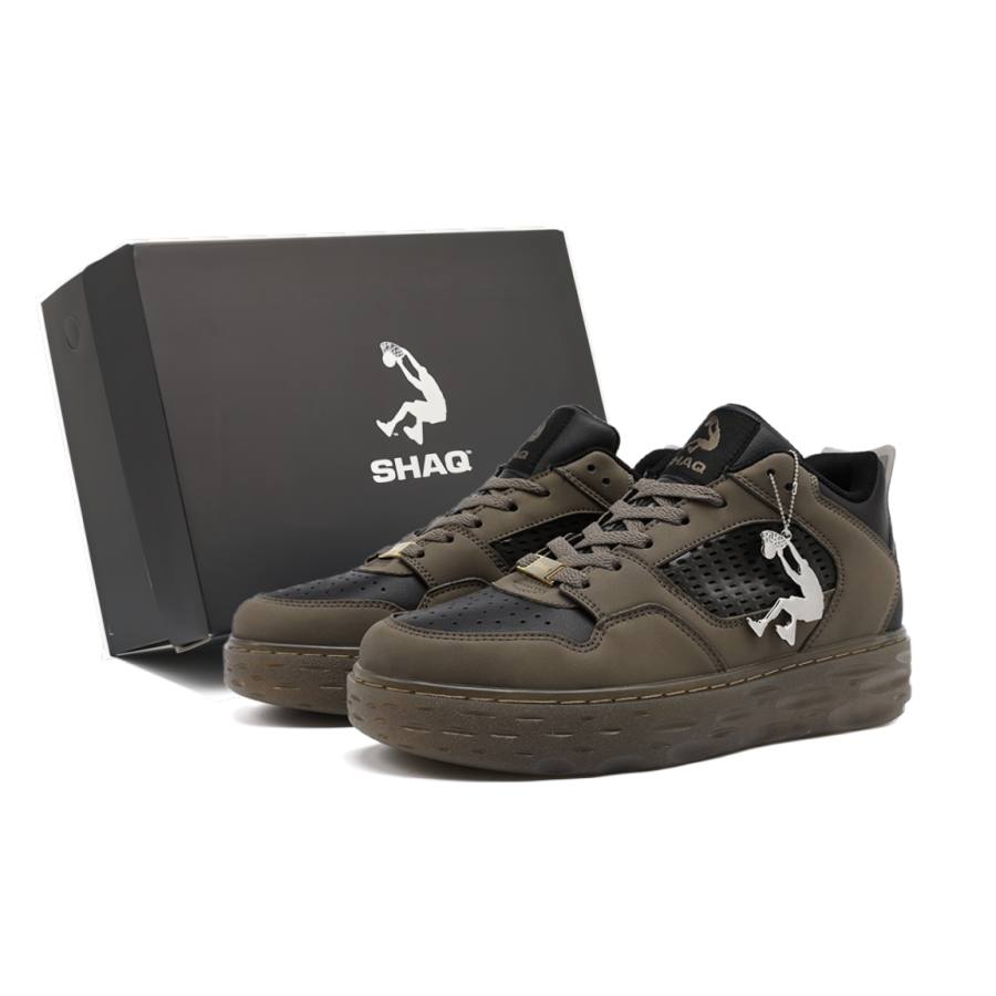 SHAQ Crater S1 Air O'Neal Athletic Shoes, Platform Low top Skateboard Shoes Unisex
