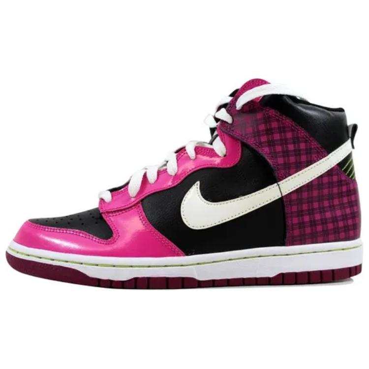 Nike Nike Grade School Slip Resistant Abrasion Resistant High top Skateboard Shoes Men's Black Pink