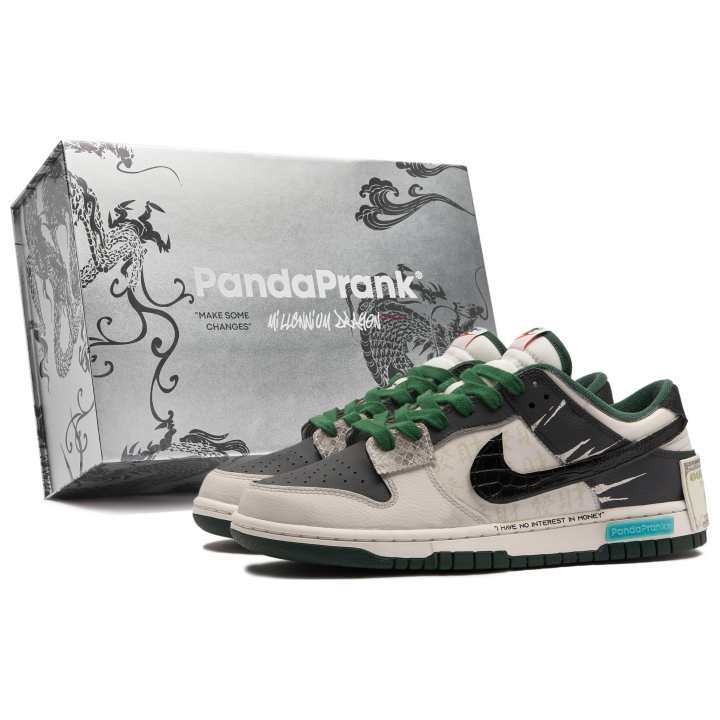 Nike Nike Dunk Low Panda Prank CNY Year Of The Dragon Limited Edition, Dragon In Motion, First Year Waterproof Cushioning
