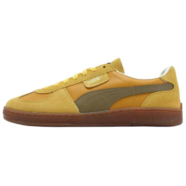 PUMA SUPER TEAM SUMMER Low top Skateboard Shoes Unisex Yellow