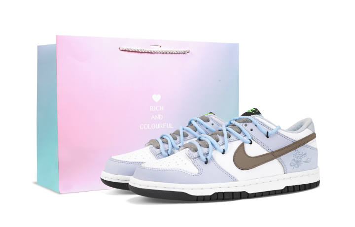 Nike Nike Dunk Low top Skateboard Shoes Women's Blue