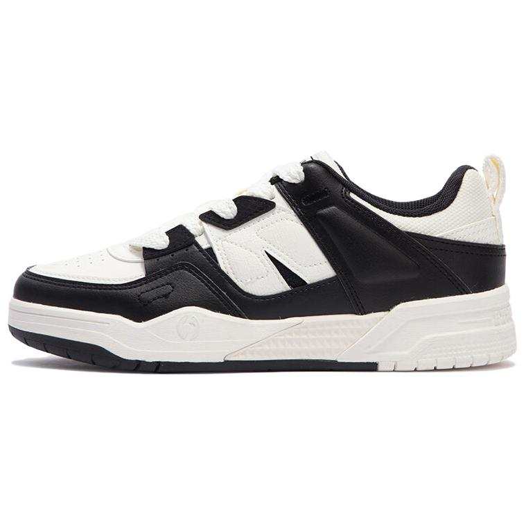 361° Slip Resistant Abrasion Resistant Slip Resistant Abrasion Resistant Low top Skateboard Shoes Women's Black White