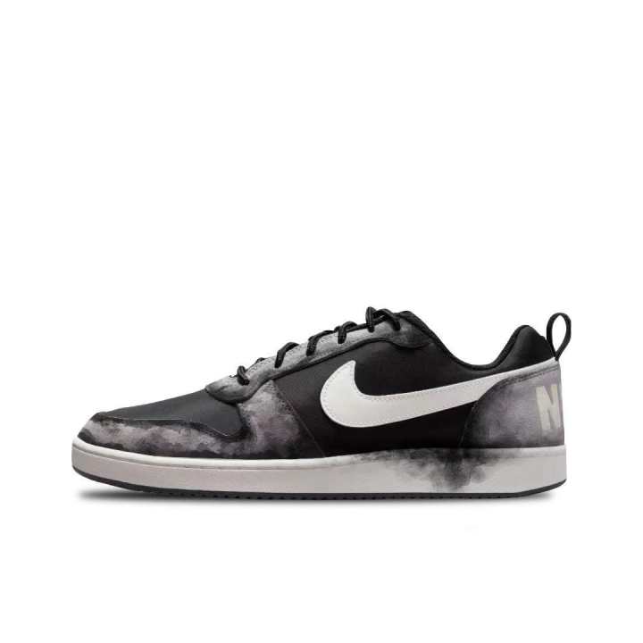 Nike Nike Court Borough Black Clouds Obscure The Moon Cushioning Abrasion Resistant Cushioning, Wear Resistant Low top