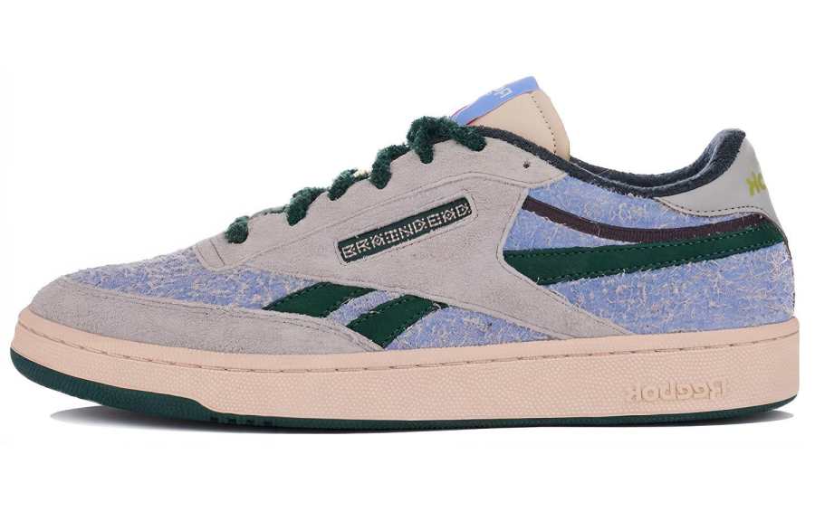 Reebok Club C Brain Dead x Club C Reebok Revenge 'Ecru Dark Forest'