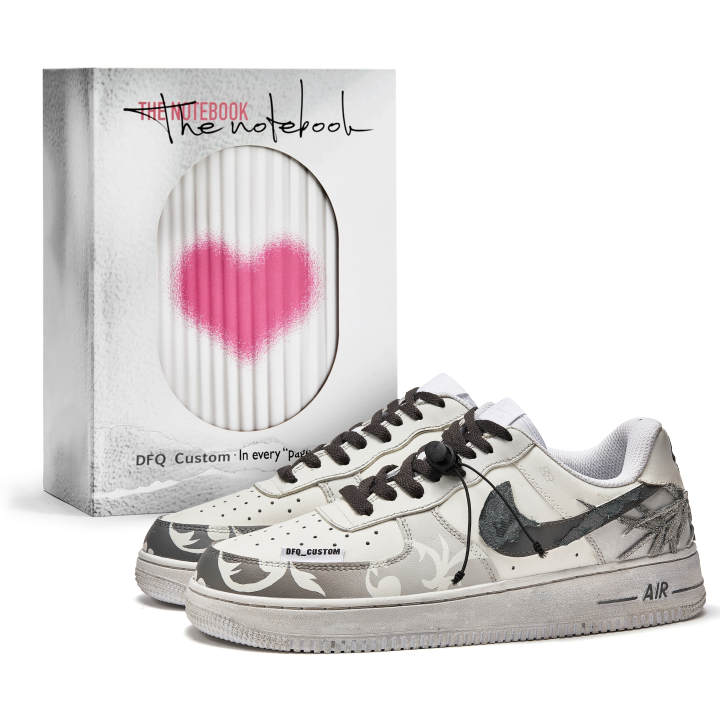 Nike Nike Air Force 1 Skateboard Shoes Women's Low Top Gray