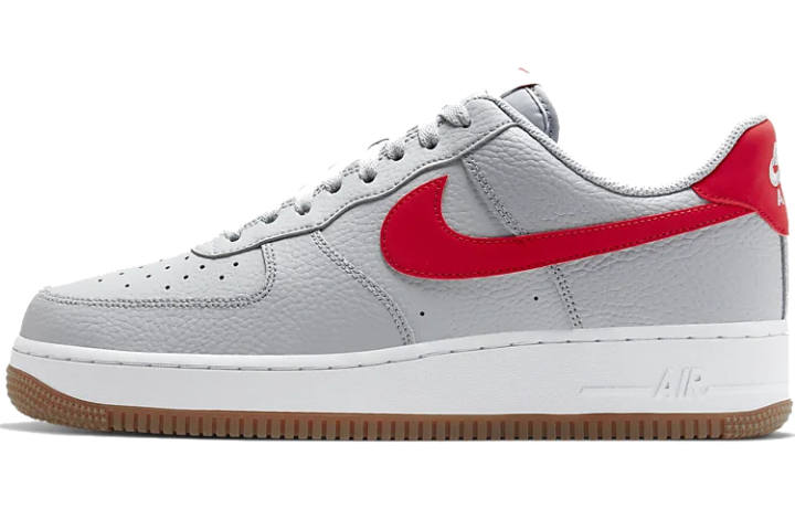 Nike Nike Air Force 1 Low '07 Wolf Grey University Red