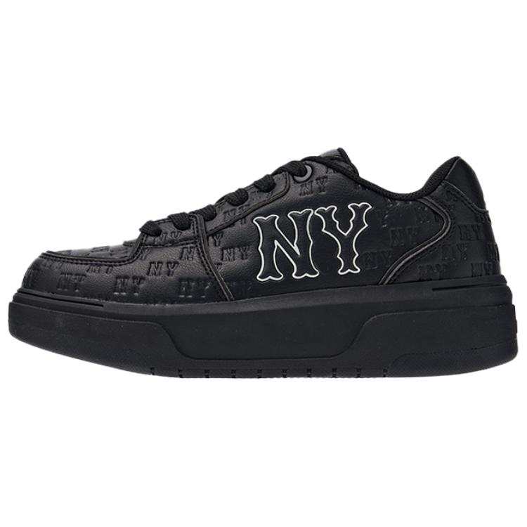 MLB New York Yankees Low top Skateboard Shoes Unisex Black