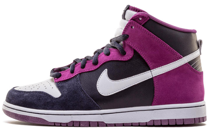 Nike Nike Sb Dunk High Dark Obsidian Metallic Platinum