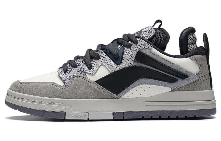 Li-Ning Li Ning Wave PRO Synthetic Leather, Leather Trendy Slip Resistant, Abrasion Resistant, Lightweight Low top