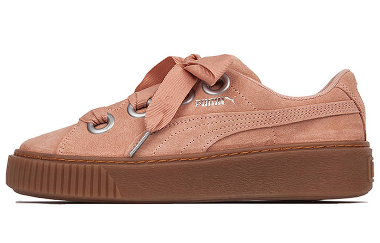 PUMA PUMA Platform Kiss Suede 'Red' Women's
