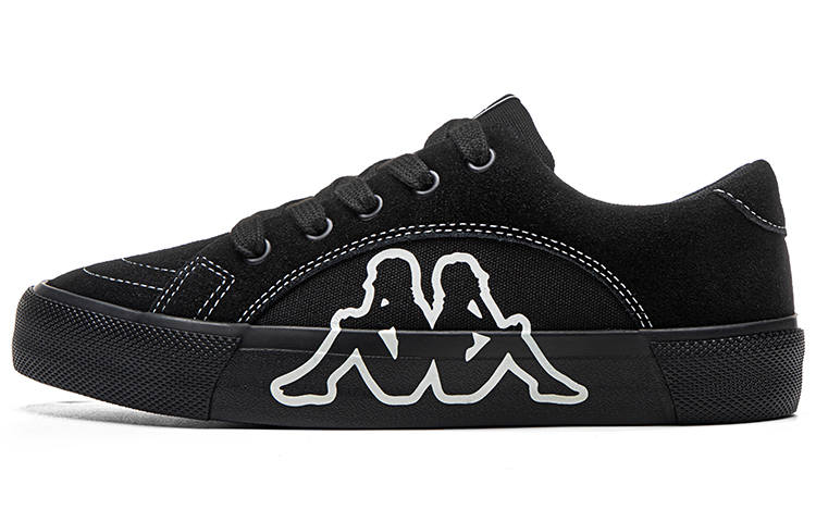 Kappa Slip Resistant Cushioning Low top Skateboard Shoes Unisex Black Night Sky