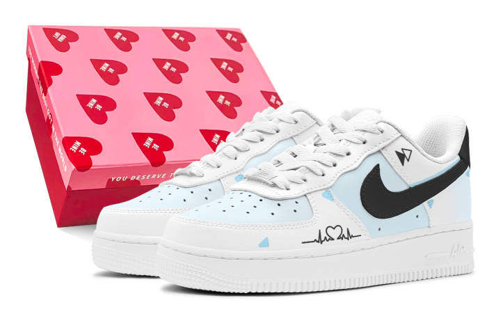 Nike Nike Air Force 1 Punk Pulse Low top Skateboard Shoes Women's Light Cyan
