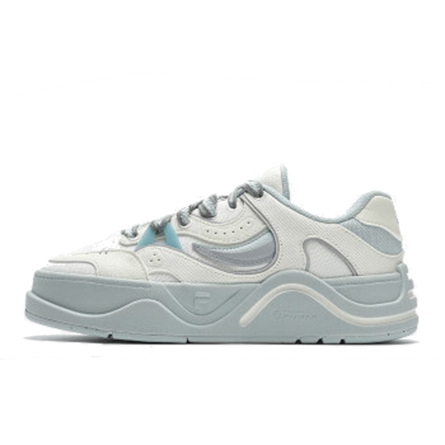 FILA FUSION 50 50 Skateboarding Abrasion Resistant Low top Skateboard Shoes Women's Snow/Antique White