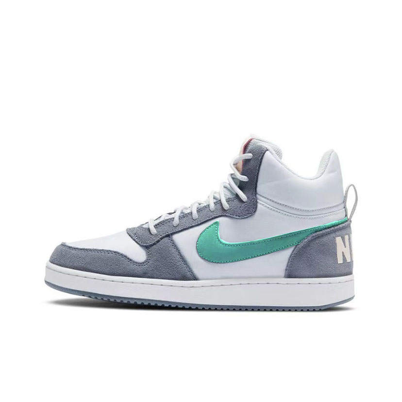 Nike Nike Court Borough Slip Resistant Abrasion Resistant Mid top Skateboard Shoes Women's Gray Green