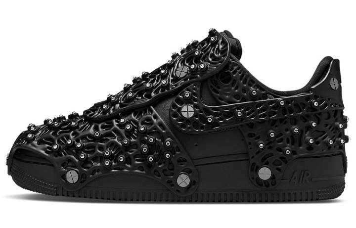 Nike Nike Air Force 1 Low Swarovski Retroreflective Crystals Black Women's