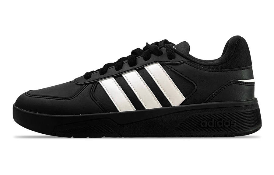 Adidas Neo Courtbeat Slip Resistant Abrasion Resistant Low top Skateboard Shoes Unisex Black