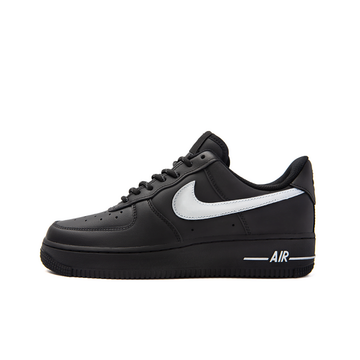 Nike Nike Air Force 1 Black And White Keys, Amber Slip Resistant Cushioning Abrasion Resistant Lightweight