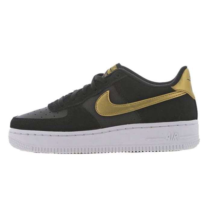 Nike Nike Air Force 1 '07 LV8 'Black Metallic Gold' Gs