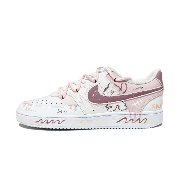 Nike Nike Court Vision 1 Bear Gummies Slip Resistant Abrasion Resistant Slip Resistant Abrasion Resistant Low top