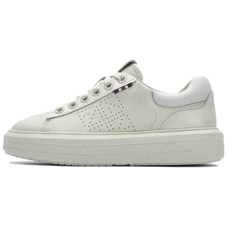 FILA Slip Resistant Abrasion Resistant Low top Skateboard Shoes Women's White