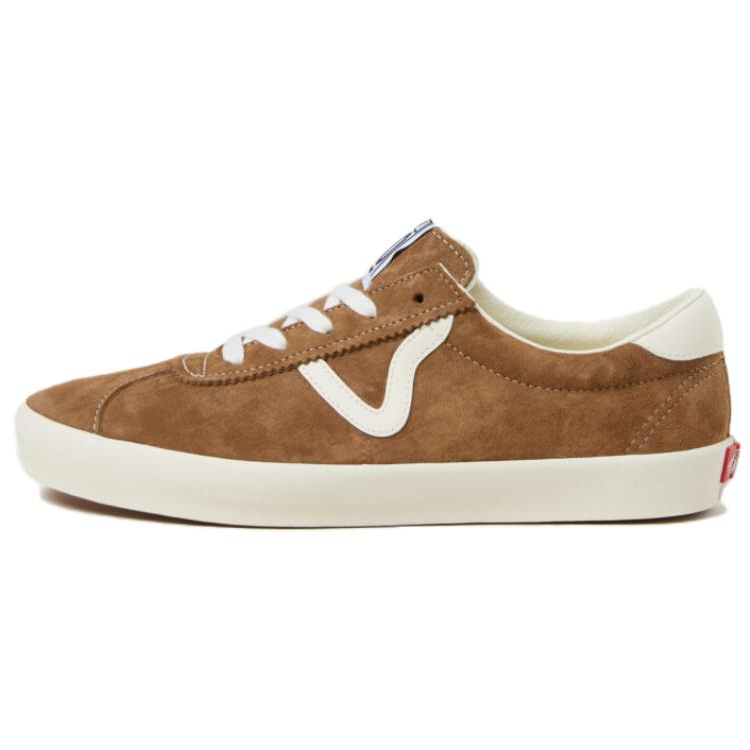 Vans Abrasion Resistant Low top Skateboard Shoes Unisex Brown