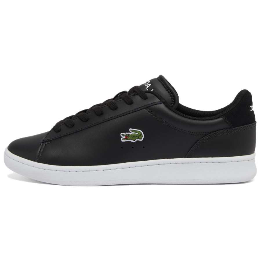 LACOSTE Carnaby Set Low top Skateboard Shoes Men's Black White