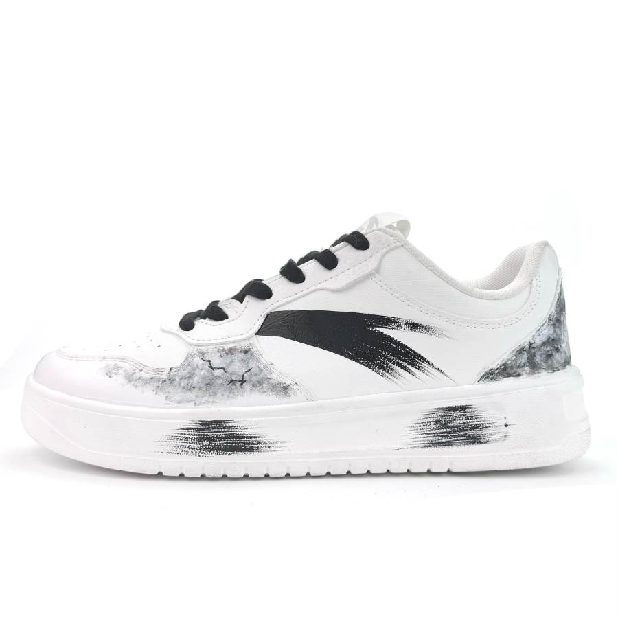 Anta Horse Year CNY Ink Dyed Breeze Song Thermal Height Increasing Slip Resistant Low top Skateboard Shoes Unisex