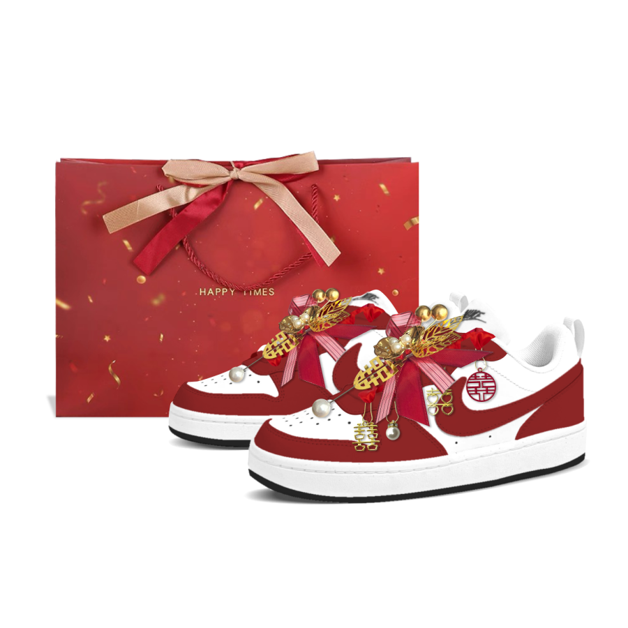 Nike Nike Court Borough Love Forever Abrasion Resistant Abrasion Resistant Low top Skateboard Shoes Women's
