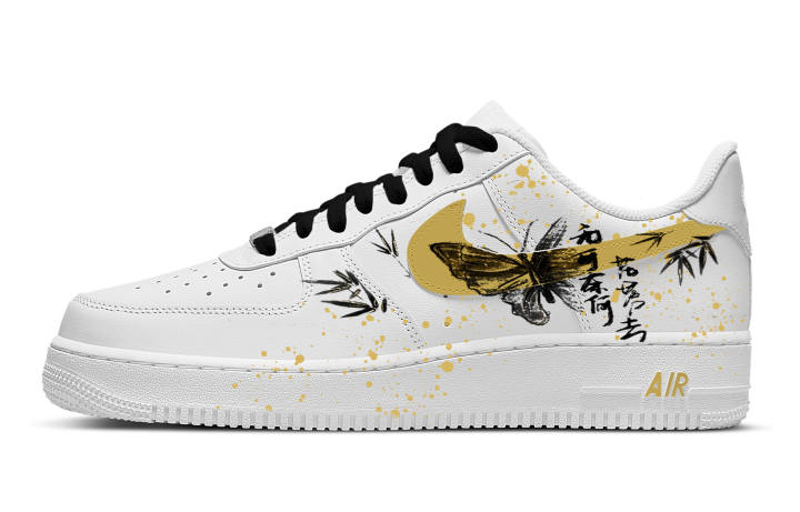 Nike Nike Air Force 1 Slip Resistant Abrasion Resistant Low top Skateboard Shoes Unisex White