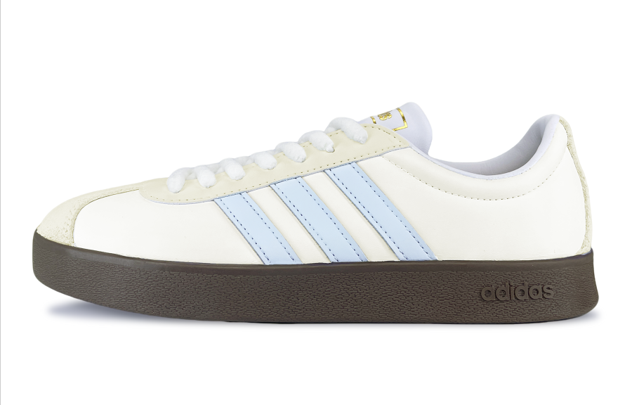 Adidas Adidas Vl Court Classic Sea Salt Cheese Cushioning Abrasion Resistant Cushioning, Wear Resistant Low top