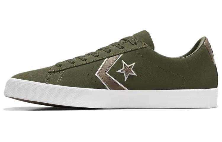 Converse Cons PL Vulc Pro Abrasion Resistant Breathable Low top Skateboard Shoes Unisex Green