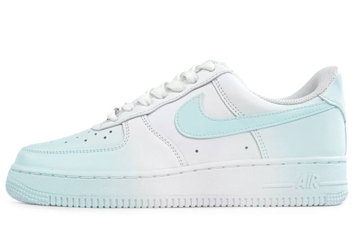 Nike Nike Air Force 1 Xichu Manufacturing, Macaron Green Slip Resistant Abrasion Resistant Low top Skateboard Shoes Men's