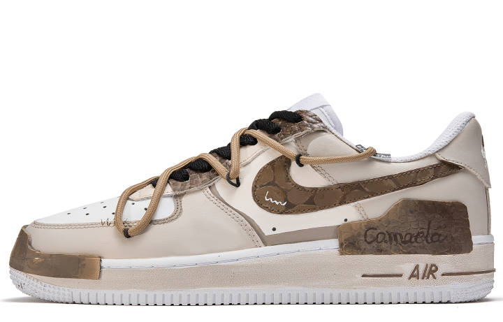 Nike Nike Air Force 1 ADCDAVINCI Custom, Flying Leaves Slip Resistant Quick Dry Abrasion Resistant Balance