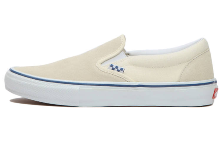 Vans Slip-On Skate Vans 'Checkerboard - Off White'