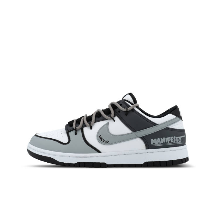 Nike Nike Dunk Dull Gray Awake Low top Skateboard Shoes Unisex Gray