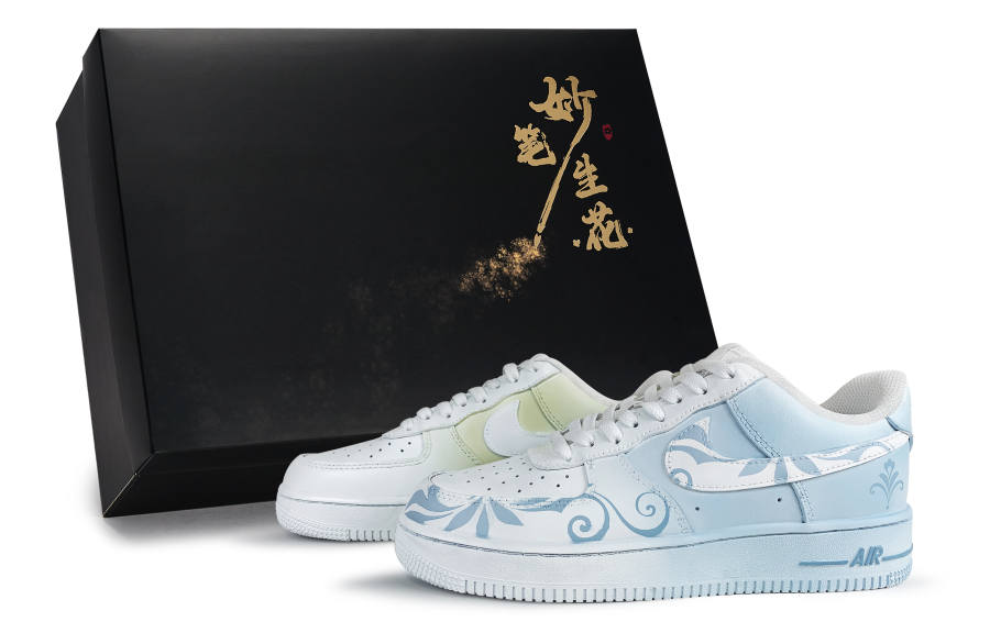 Nike Nike Air Force 1 Subtle Texture, Yōlan Slip Resistant Abrasion Resistant Low top Skateboard Shoes Unisex