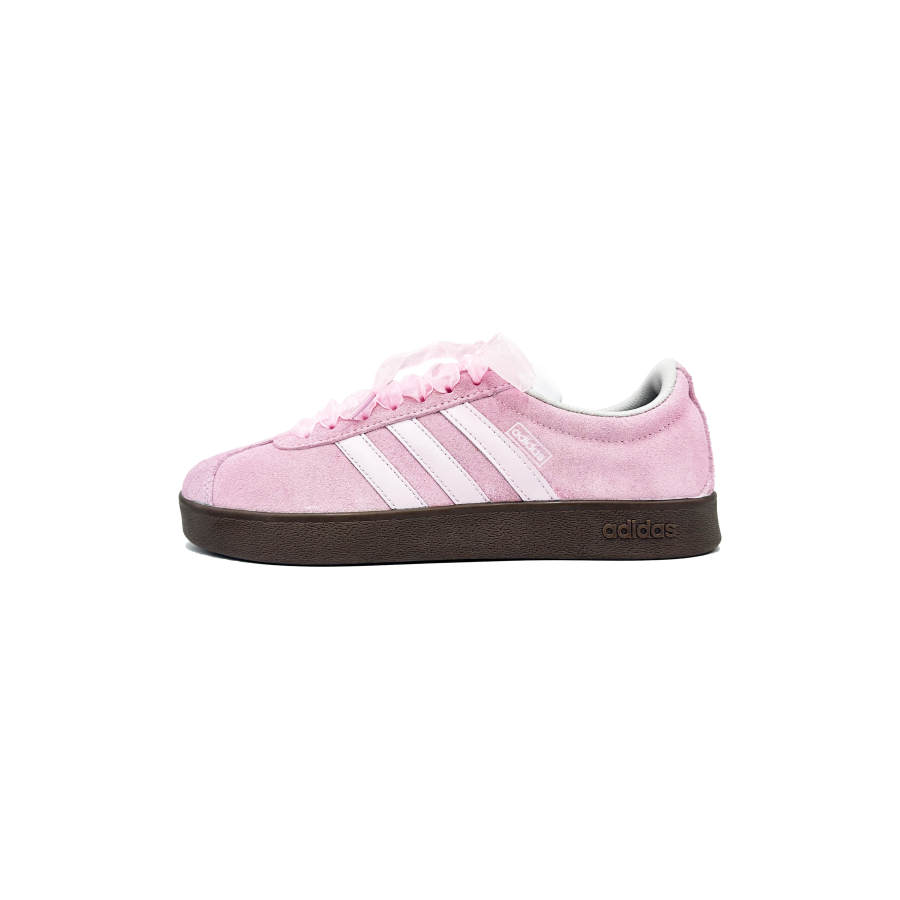 Adidas Neo VL Court Lifestyle Skateboard Shoes Unisex Low Top Pink