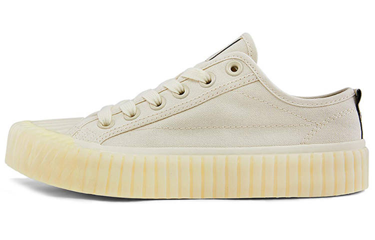 Kappa Low top Skateboard Shoes Unisex Ecru