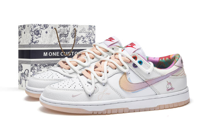 Nike Nike Dunk Contour Line, Starlight Unicorn, Box Slip Resistant Abrasion Resistant Slip Resistant Abrasion Resistant