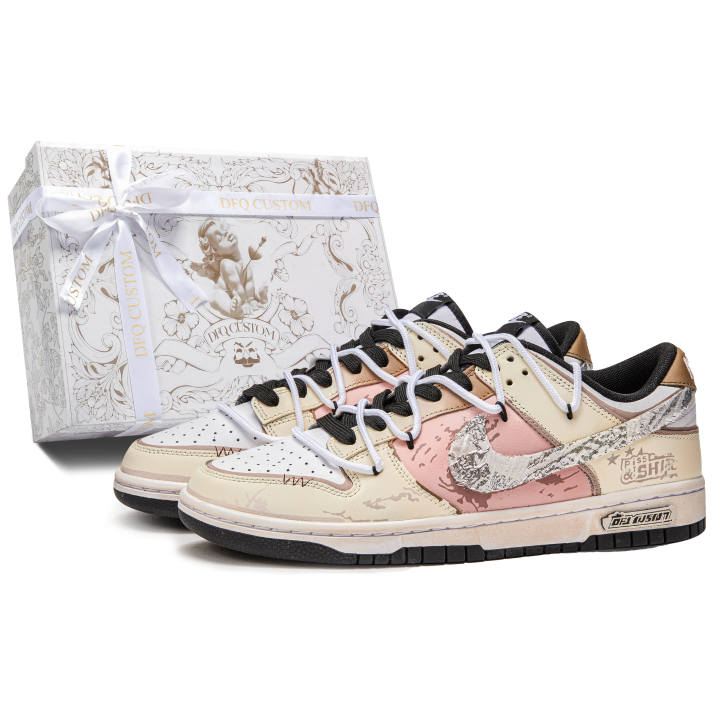 Nike Nike Dunk Box, Putrefaction Cushioning Quick Dry Abrasion Resistant Balance